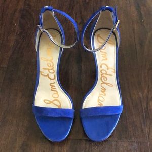 Sam Edelman Cobalt Blue Heels